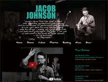 Tablet Screenshot of jacobjohnsontunes.com